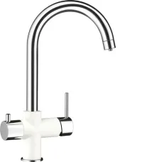 Смеситель SCHOCK Ares Cristalite сталь/альпина