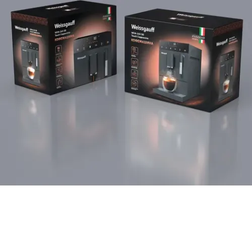 Кофемашина WEISSGAUFF WCM-245 DB Touch Cappuccino