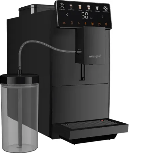 Кофемашина WEISSGAUFF WCM-336 DB Touch Cappuccino
