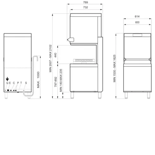 Посудомоечная машина SMEG cwc 511d