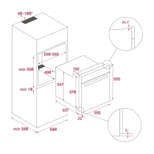 Духовой шкаф TEKA AIRFRY HSB 6350 WHITE (111010070)