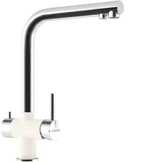 Смеситель SCHOCK Vitus Cristalite сталь/альпина
