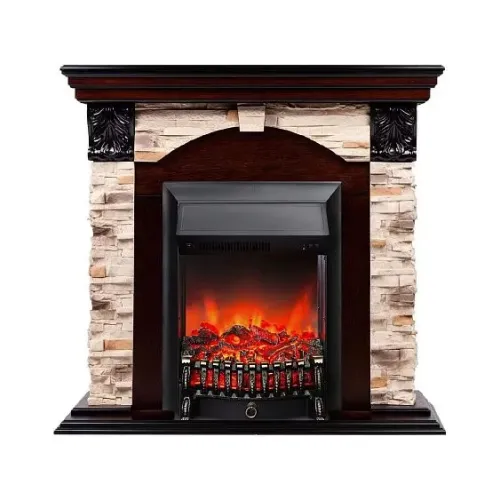 Камин REALFLAME DUBLIN LUX STD/EUG DN и Fobus BL (LUX)