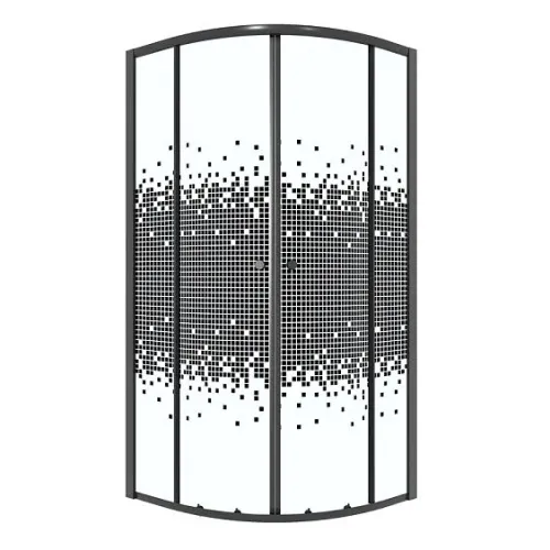 Душевое ограждение NIAGARA NG-1003-14BLACK