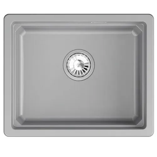 Кухонная мойка GRANULA KS-5501iU алюминиум