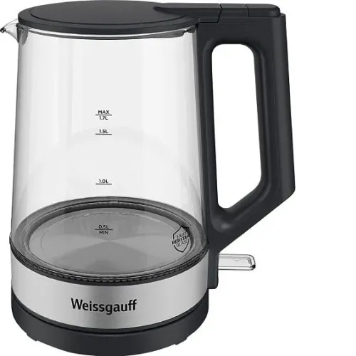 Чайник WEISSGAUFF WK 1700 EcoGlass Graphite