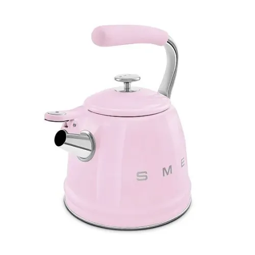 Чайник со свистком SMEG WKF01PK