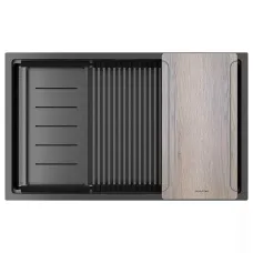Кухонная мойка PAULMARK NEXT-MULTI SINK PM787445-GM