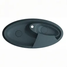Кухонная мойка MARMORIN Silvanus Black Metalic 500 513 012 черный металлик