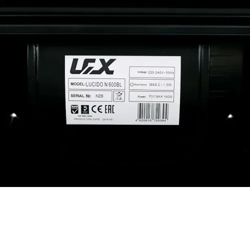 Вытяжка LEX lucido 600 bl