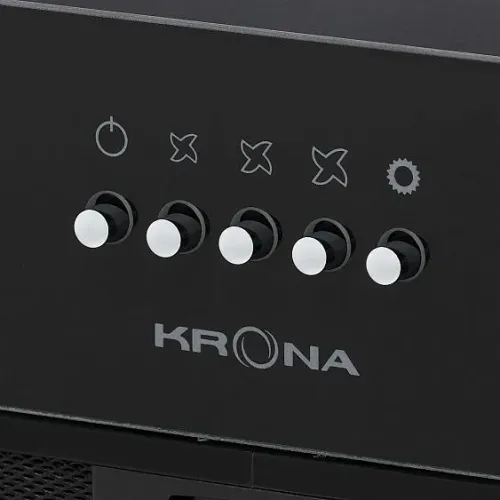 Вытяжка KRONA WERMUT 600 DN BLACK PB BF