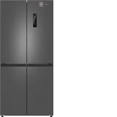 Холодильник WEISSGAUFF WCD 450 Dark Grey NoFrost Inverter