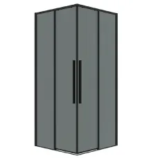 Душевое ограждение GROSSMAN 300.K33.01.8080.21.10 черный матовый