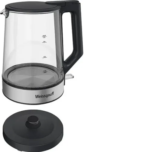 Чайник WEISSGAUFF WK 1700 EcoGlass Graphite