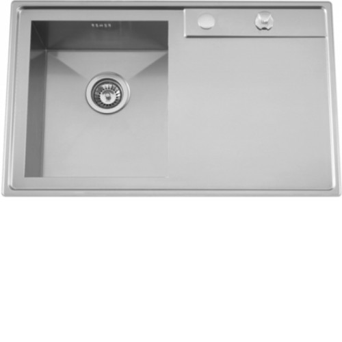 Кухонная мойка RODI Box line 80 Flat inset Left