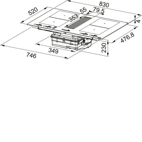 Варочная поверхность FRANKE FMY 8391R HI (340.0705.335)