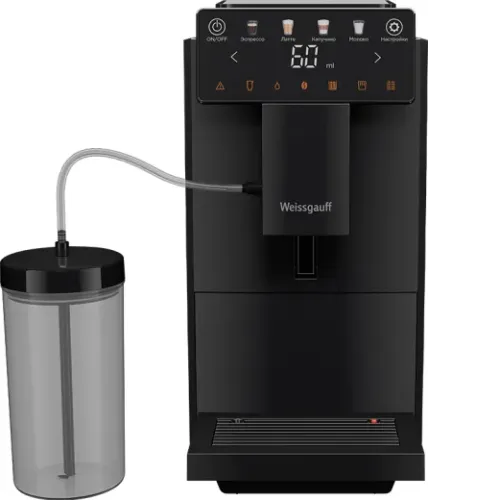 Кофемашина WEISSGAUFF WCM-336 DB Touch Cappuccino