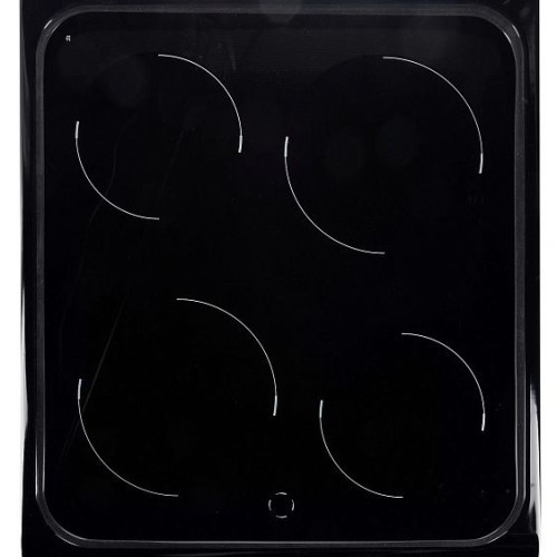 Плита DELUXE 506004.23эс-151 черный