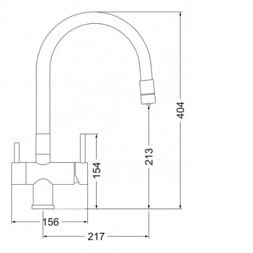Смеситель EMAR EC-3015 Black