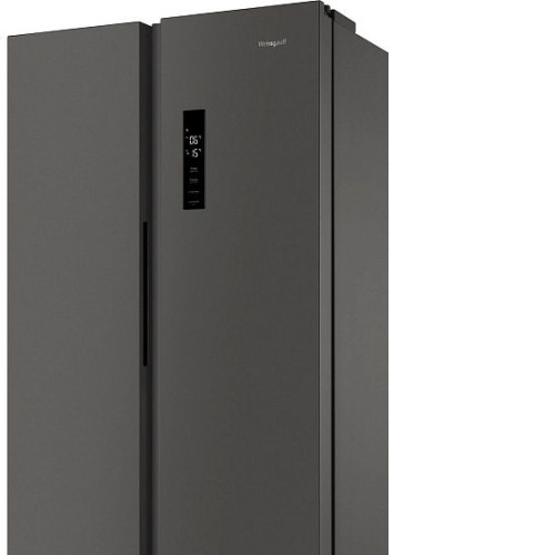 Холодильник WEISSGAUFF WSBS 500 Inverter NoFrost Dark Grey