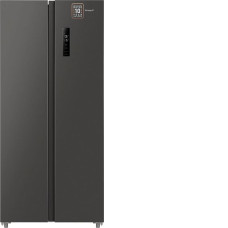 Холодильник WEISSGAUFF WSBS 500 Inverter NoFrost Dark Grey