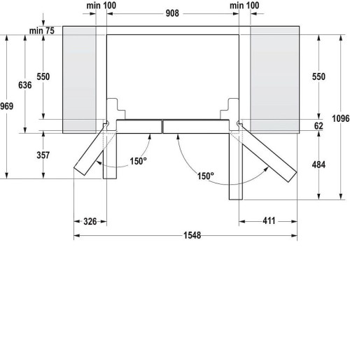 Холодильник GORENJE NRS918FMX