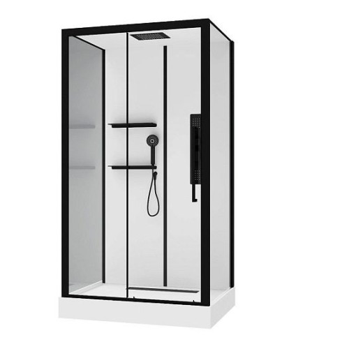 Душевая кабина ACQUAZZONE Viktoria 115SL BLACK