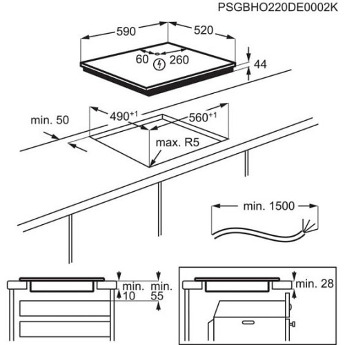 Варочная поверхность ELECTROLUX EIS67483