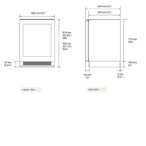 Винный шкаф SIGNATURE SKSUW2401G
