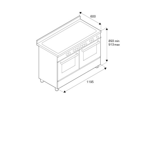Варочный центр BERTAZZONI PRO126G2EXT