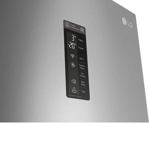 Холодильник LG GW-B449BMFZ серебристый