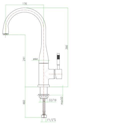 Смеситель FIORE Xenon 44CR5455