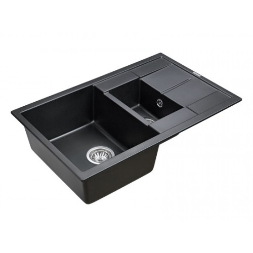 Кухонная мойка PAULMARK Feste PM237850-BLM