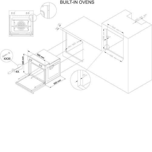 Духовой шкаф SIMFER B6EM16023