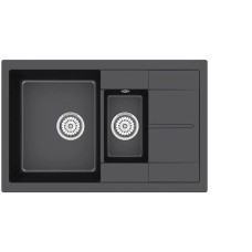 Кухонная мойка KUPPERSBERG MODENA 60 NL 1,5B1D DEEP BLACK