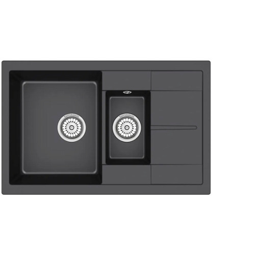 Кухонная мойка KUPPERSBERG MODENA 60 NL 1,5B1D DEEP BLACK