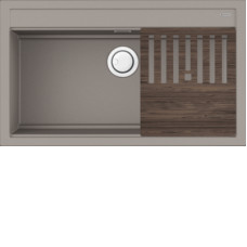 Кухонная мойка Omoikiri Kitagawa 86-LB-GR Artceramic/Leningrad grey (4993796)
