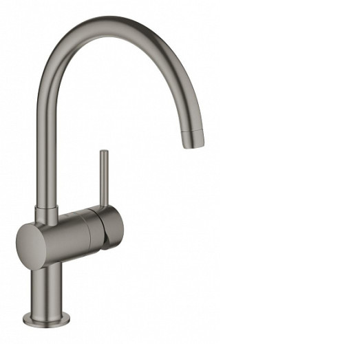 Смеситель GROHE Minta 32917AL0 темный графит матовый