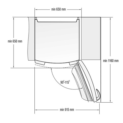 Холодильник GORENJE ORK192CH
