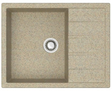 Кухонная мойка ZETT lab 151/Q5 песок T151Q005