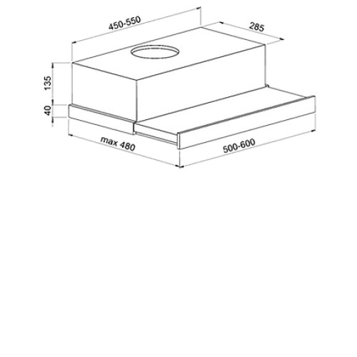 Вытяжка RAINFORD RCH-6502 White