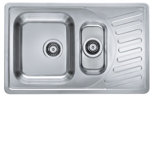 Кухонная мойка ALVEUS Elegant 110 SAT-90 810X510 (в комплекте с сифоном)