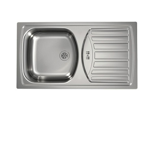 Кухонная мойка ALVEUS BASIC 150 NAT-90 1136532 (в комплекте с сифоном 1130543)