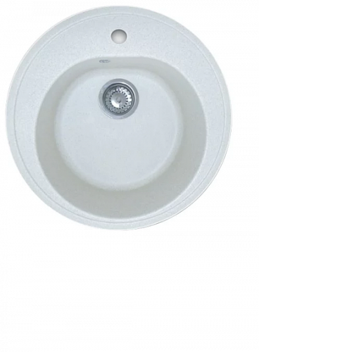 Мойка GRANFEST Rondo GF-R510 (d510) Белый 331 круглая 417517