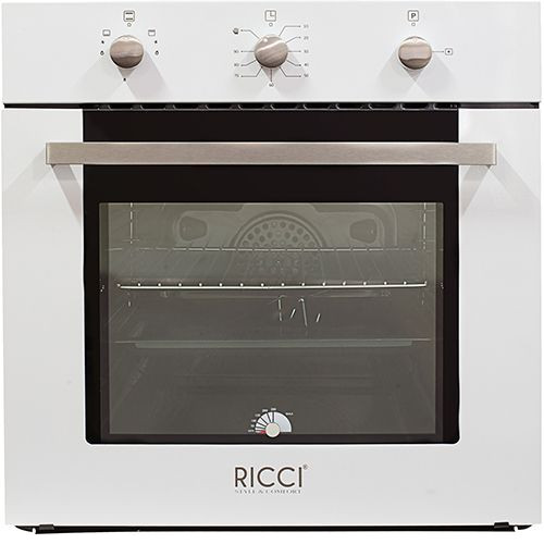 Встраиваемый газовый духовой шкаф Ricci RGO-610WH