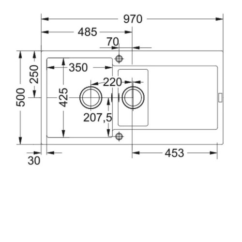 Кухонная мойка FRANKE MRG 651 серый (114.0066.682)