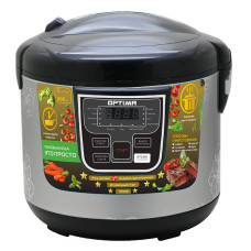Мультиварка OPTIMA MC-5101 черный цветы