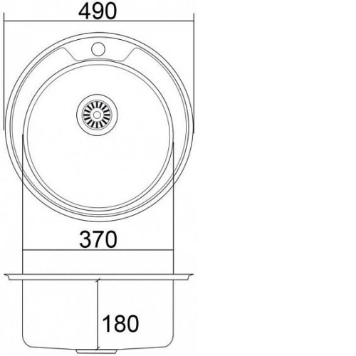 Кухонная мойка EMAR 305A Electrolize