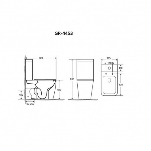 Унитаз GROSSMAN Style GR-4453S