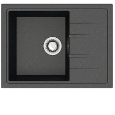 Кухонная мойка ZETT lab 150/Q4 черный T150Q004
